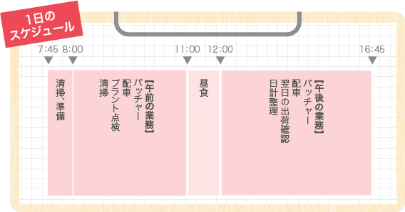 スケジュール