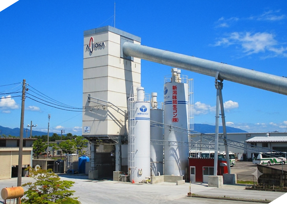 新潟味岡生コンクリート株式会社　第一工場 阿賀野